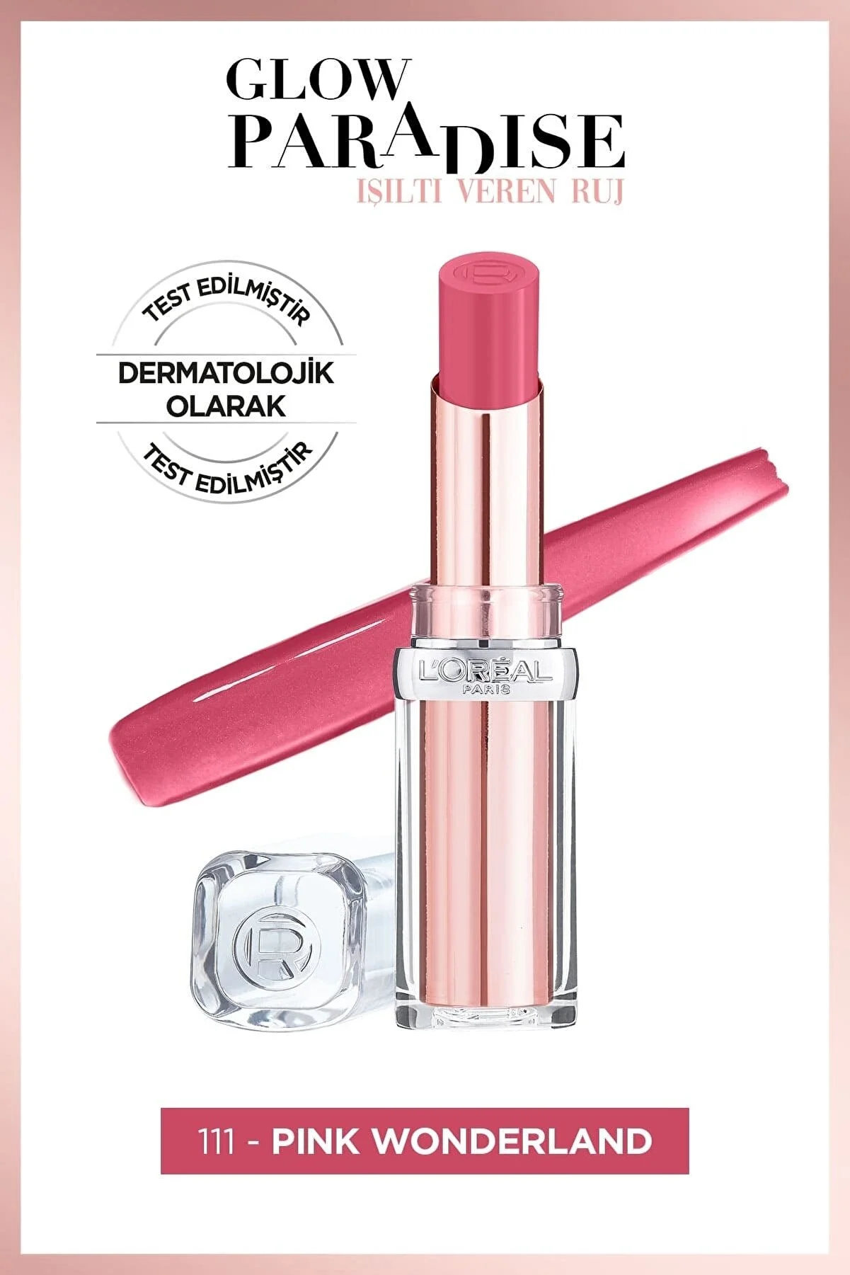 L'oréal Paris Glow Paradise Balm-in-lipstick - Işıltı Veren Ruj 111 Pink Wonderland
